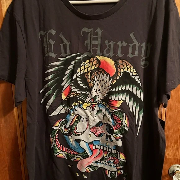 NWT Ed Hardy T-shirt Lot of 3 X-Large - Picture 3 of 7